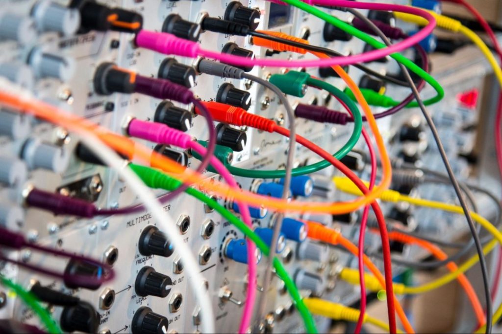 Color-coded cables