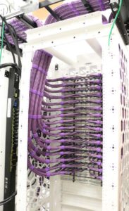 Organized, purple wires