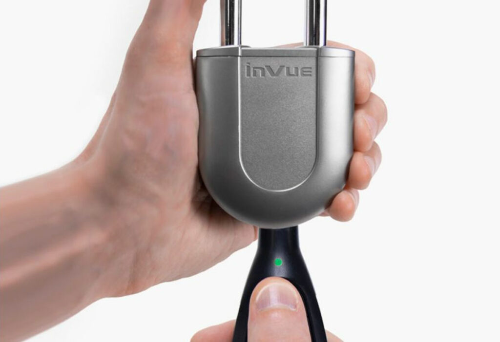 Invue smart padlock