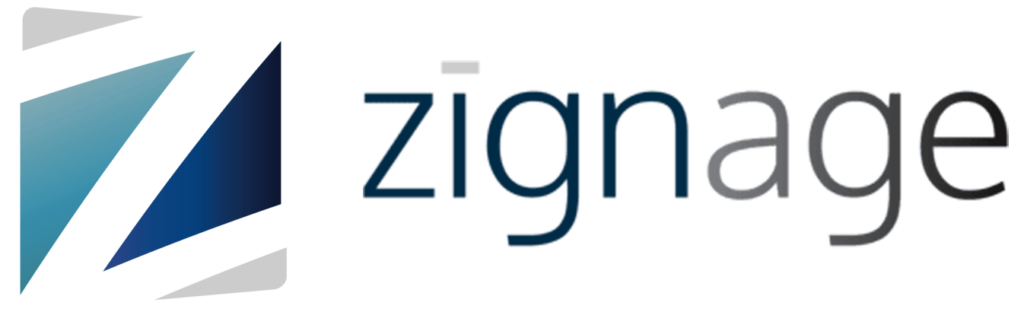 Zignage logo horizontal